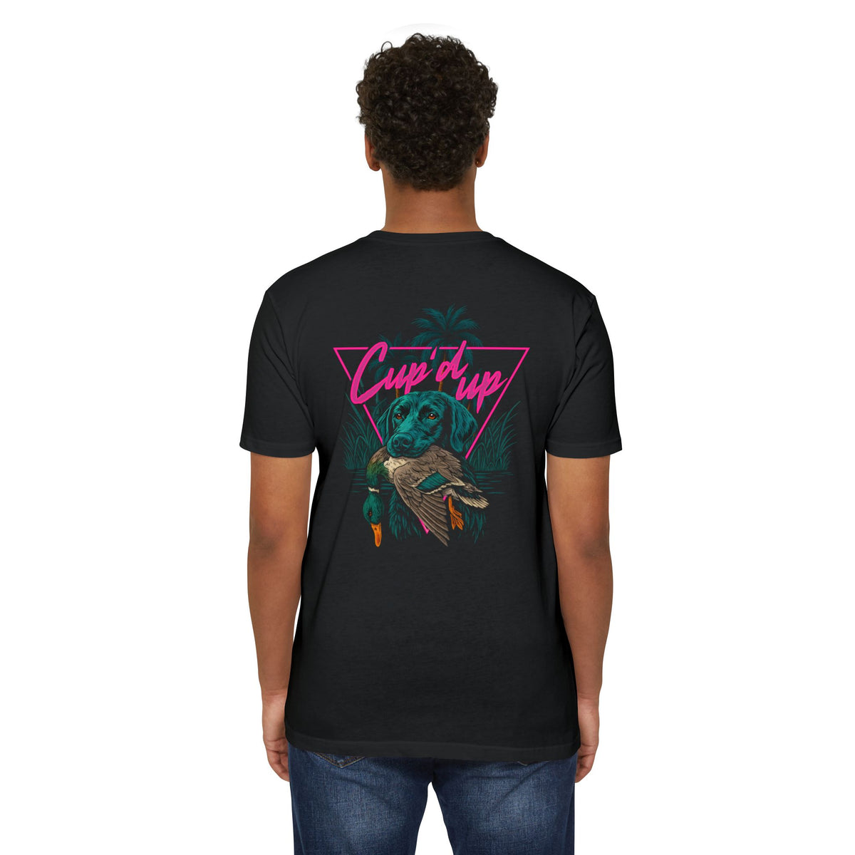 Cape Cod Vibes T-Shirt — Retro Dog & Duck Graphic