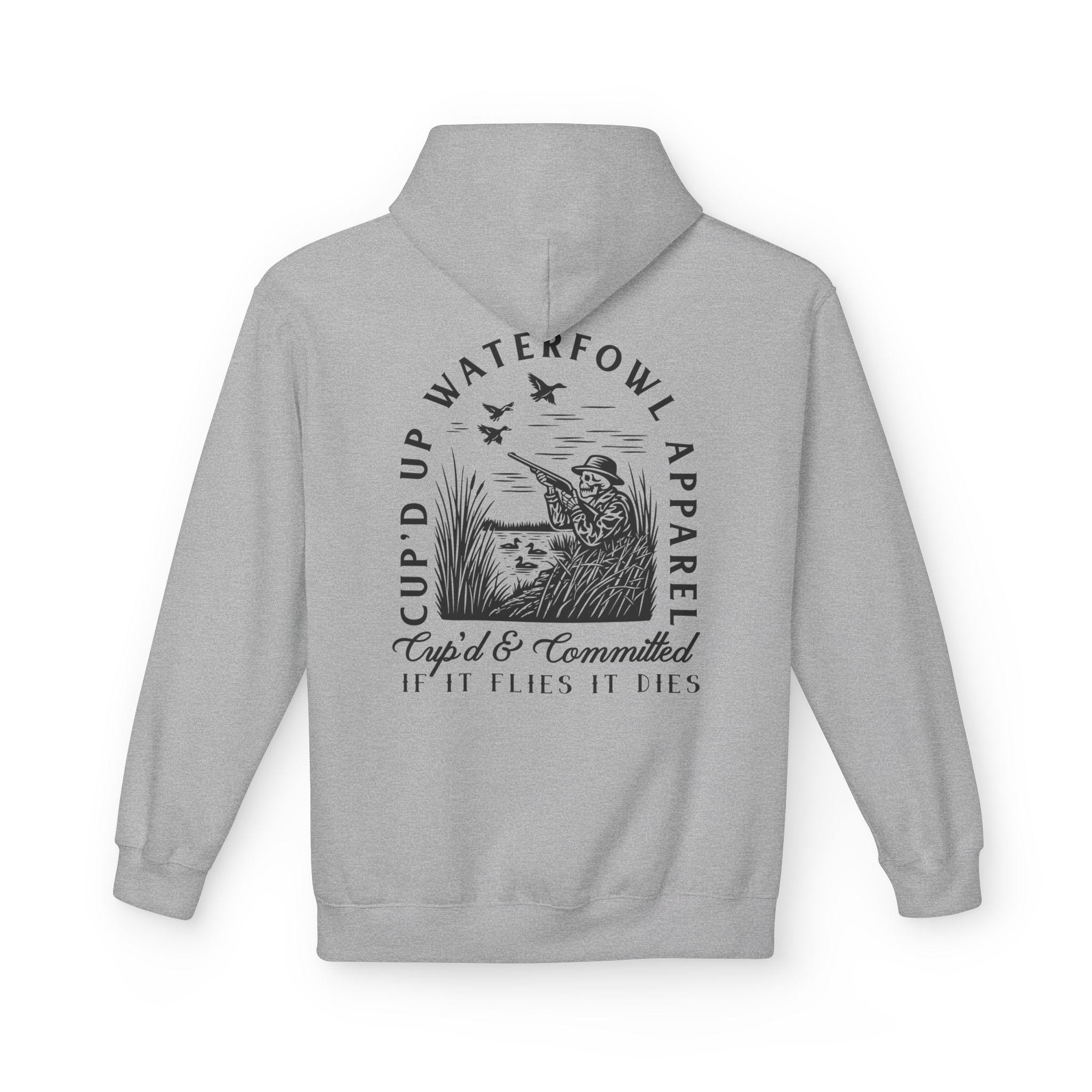 Old Man Skelly Final Flight Hoodie