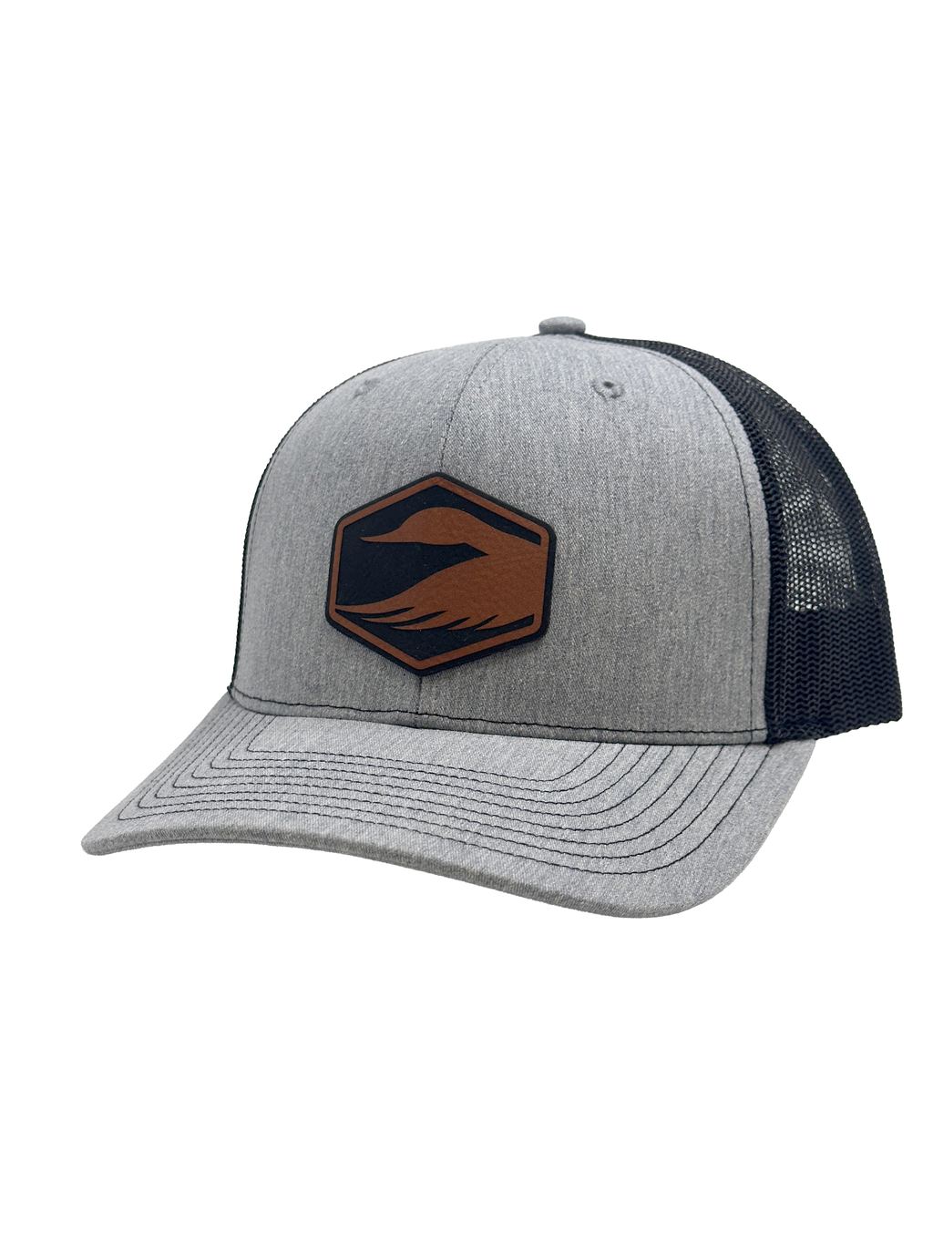 Cup'd Up Leather Patch Hat